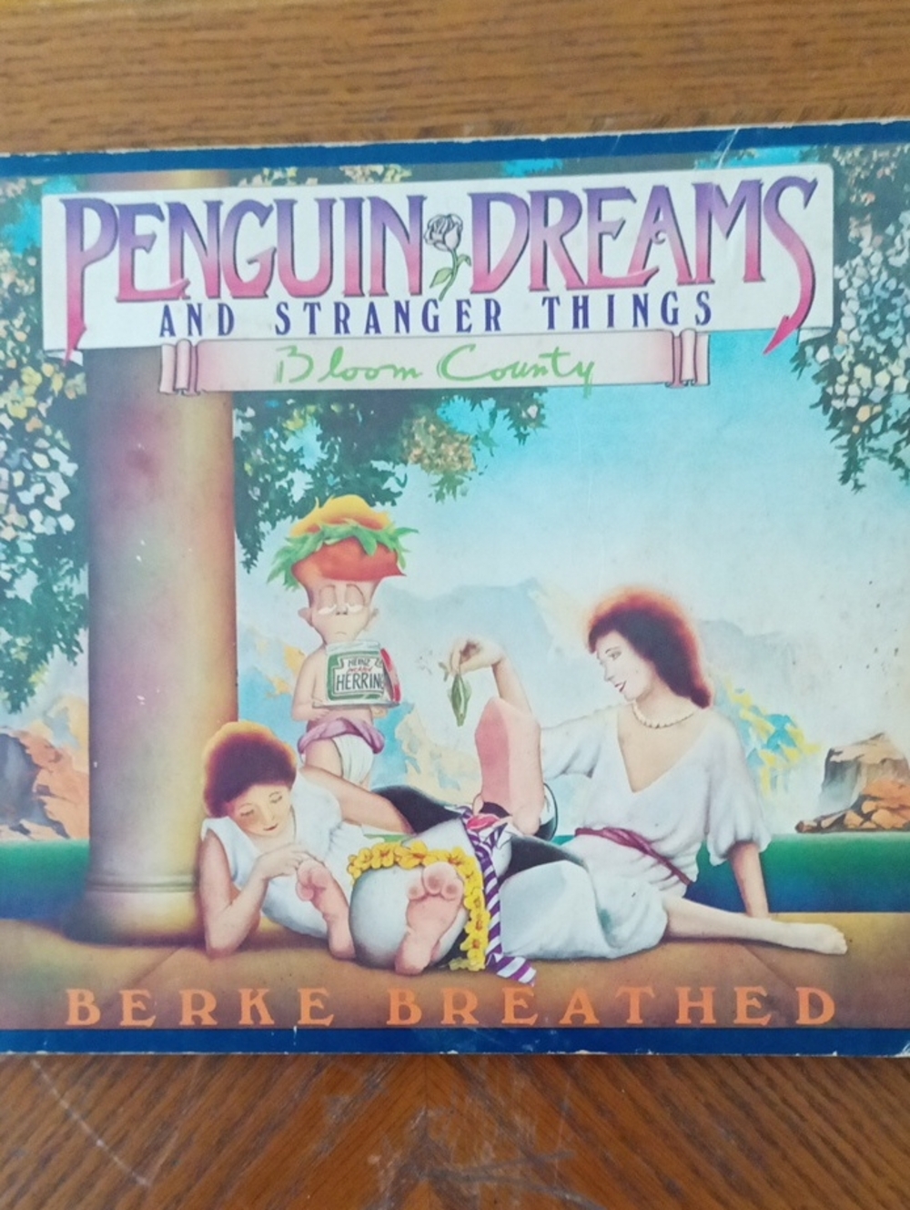 Penguin Dreams and Stranger Things Bloom County Softcover Book.